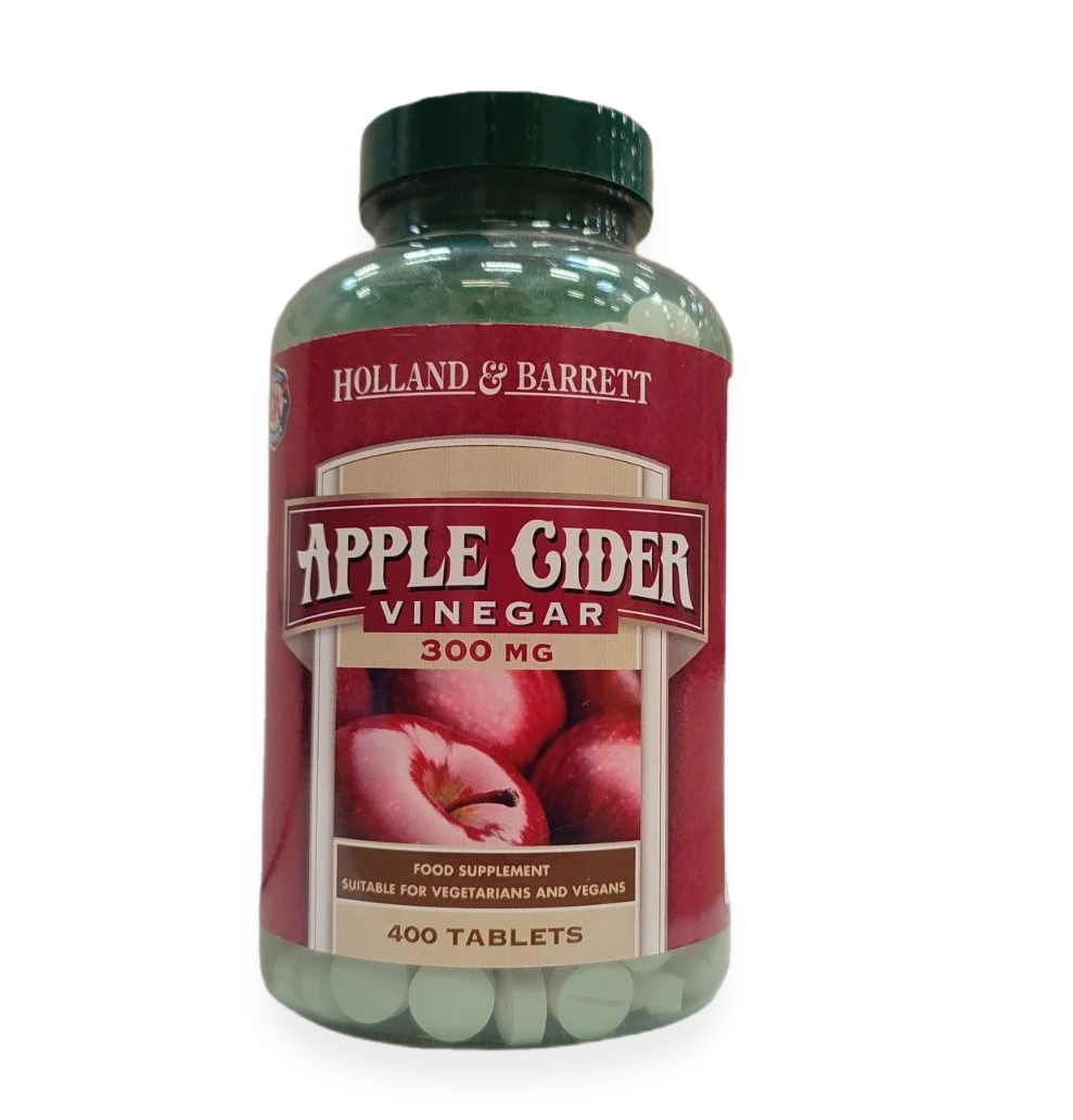 Apple Cider Vinegar, 300mg - 400 tablets