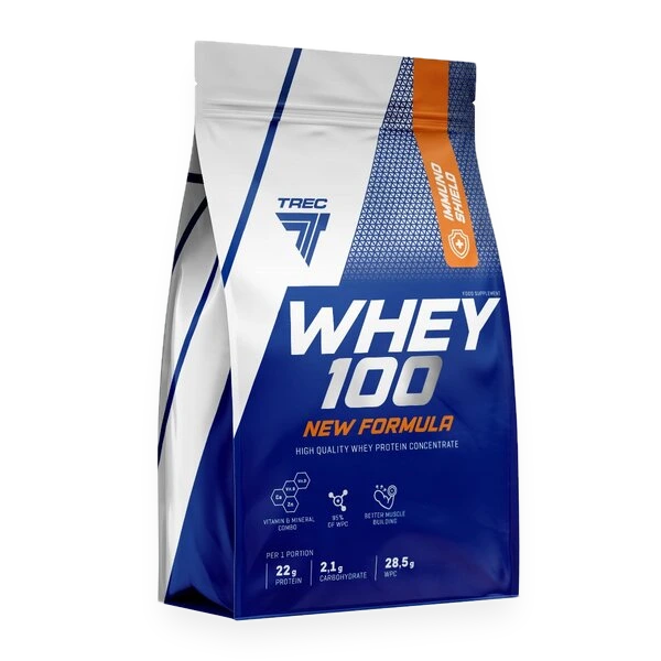 Whey 100 - New Formula, Double Chocolate - 700 grams