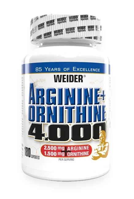Arginine + Ornithine 4000 - 180 caps
