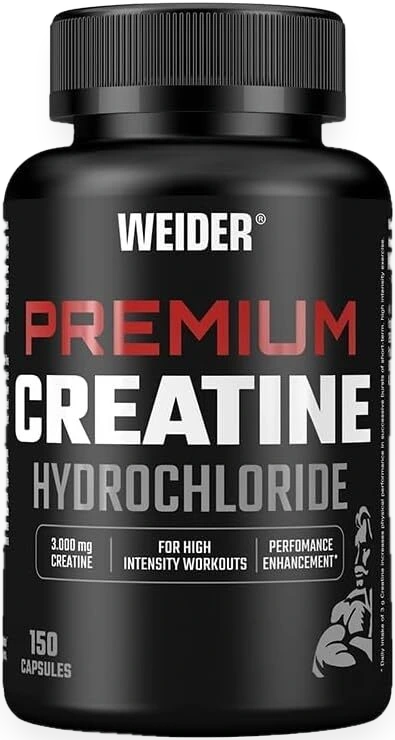 Premium Creatine Hydrochloride, 3000mg - 150 caps