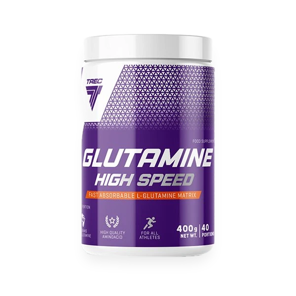 Glutamine High Speed, Cherry-Blackcurrant - 400 grams