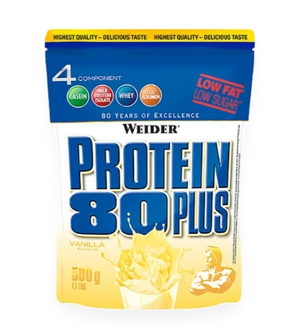 Protein 80 Plus, Vanilla - 500 grams