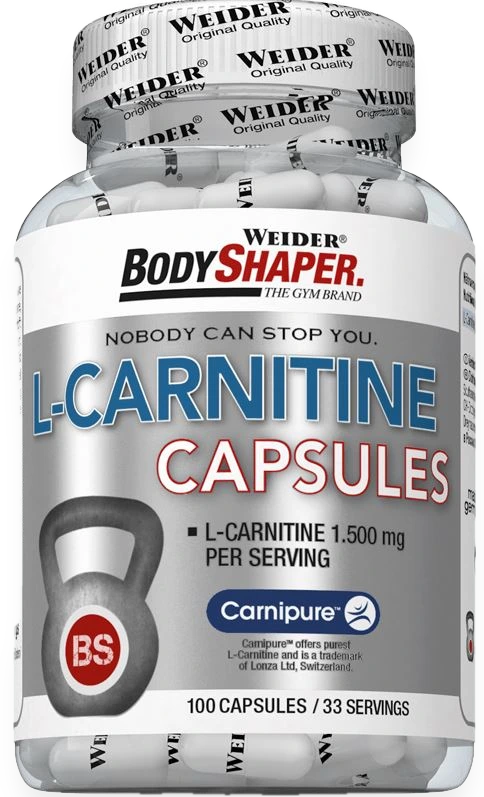 L-Carnitine Capsules - 100 caps
