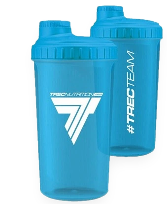 Trec Team Shaker, Neon Blue - 700 ml.
