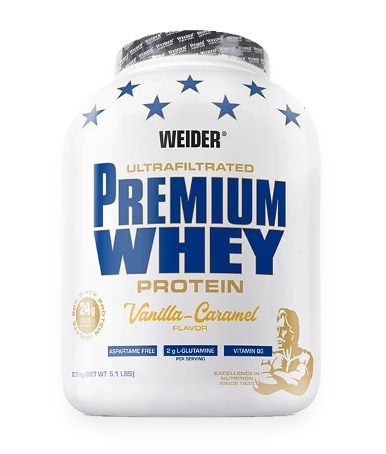 Premium Whey, Vanilla Caramel - 2300 grams