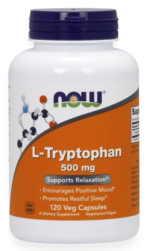 L-Tryptophan, 500mg - 120 vcaps