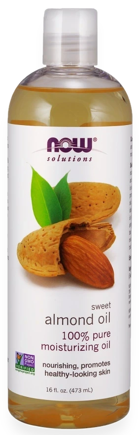 Almond Oil, Pure - 473 ml.