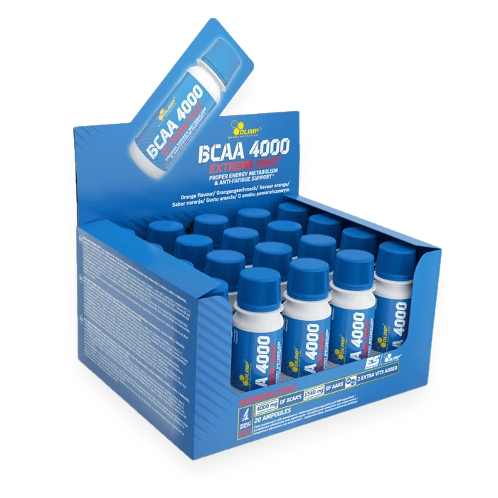 BCAA 4000 Extreme Shot, Orange - 20 x 60 ml.