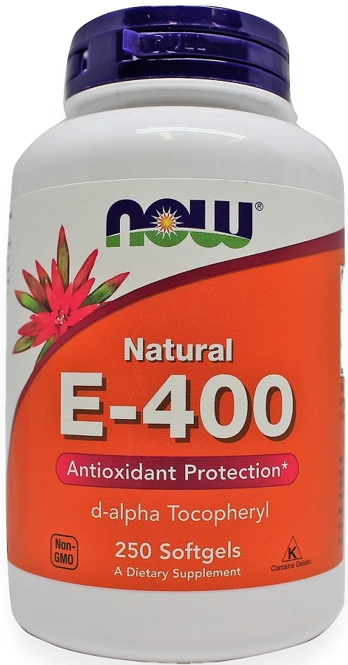 Vitamin E-400, Natural - 250 softgels