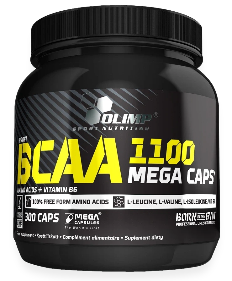 BCAA 1100 Mega Caps - 300 caps