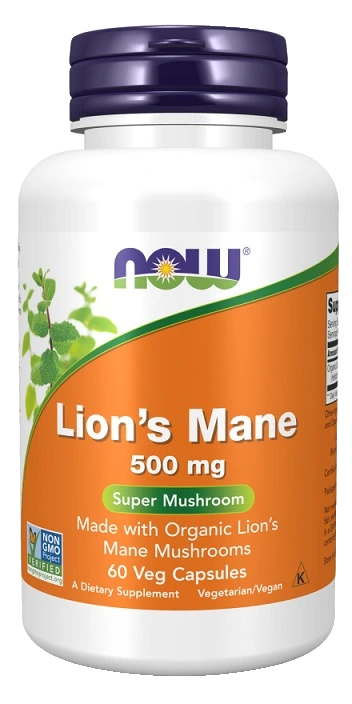 Lion's Mane, 500mg - 60 vcaps