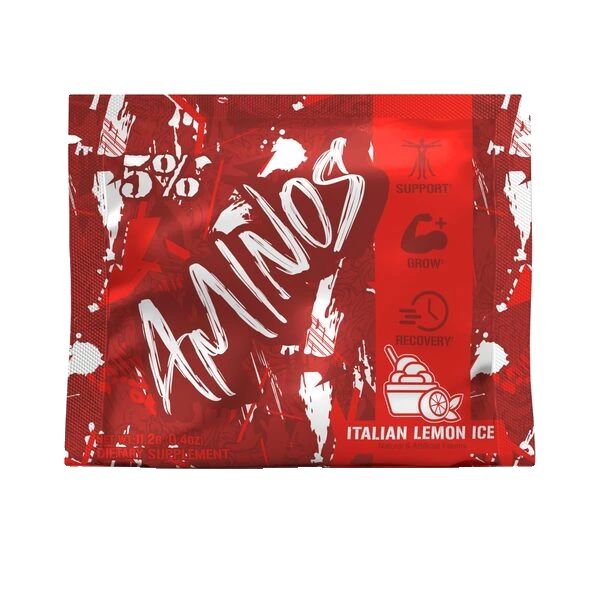 Aminos - Code Red, Italian Lemon Ice - 11.2 grams (1 serving)