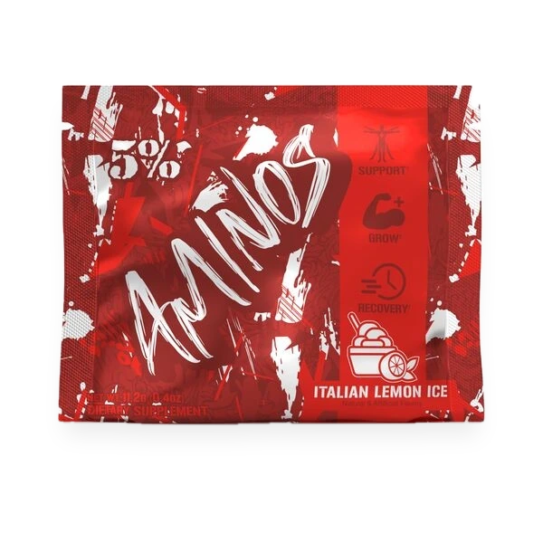 Aminos - Code Red, Italian Lemon Ice - 11.2 grams (1 serving)
