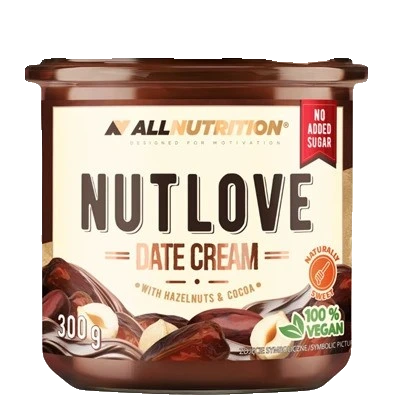 Nutlove Date Cream, with Hazelnuts & Cocoa - 300 grams