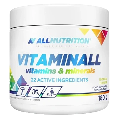 Vitaminall Vitamins & Minerals, Tropical - 180 grams