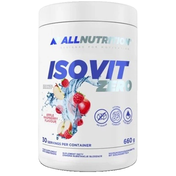Isovit Zero, Apple Raspberry - 660 grams