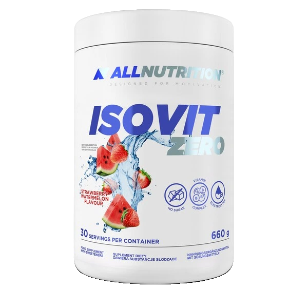 Isovit Zero, Strawberry Watermelon - 660 grams