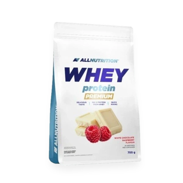 Whey Protein Premium, White Chocolate Raspberry - 700 grams