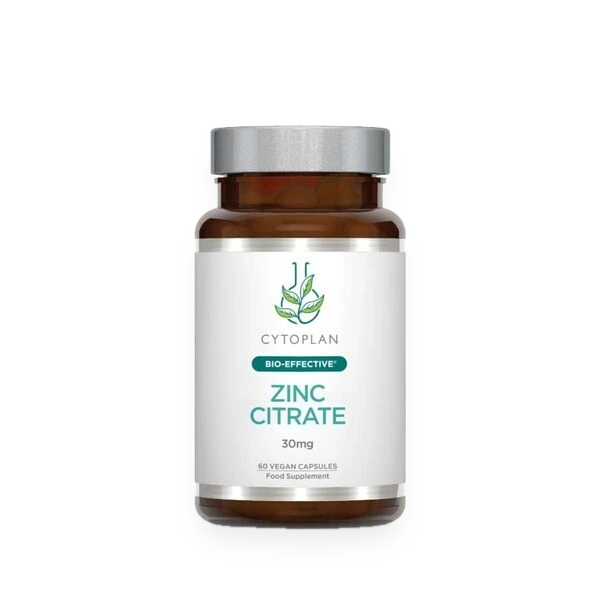 Zinc Citrate, 30mg - 60 vcaps