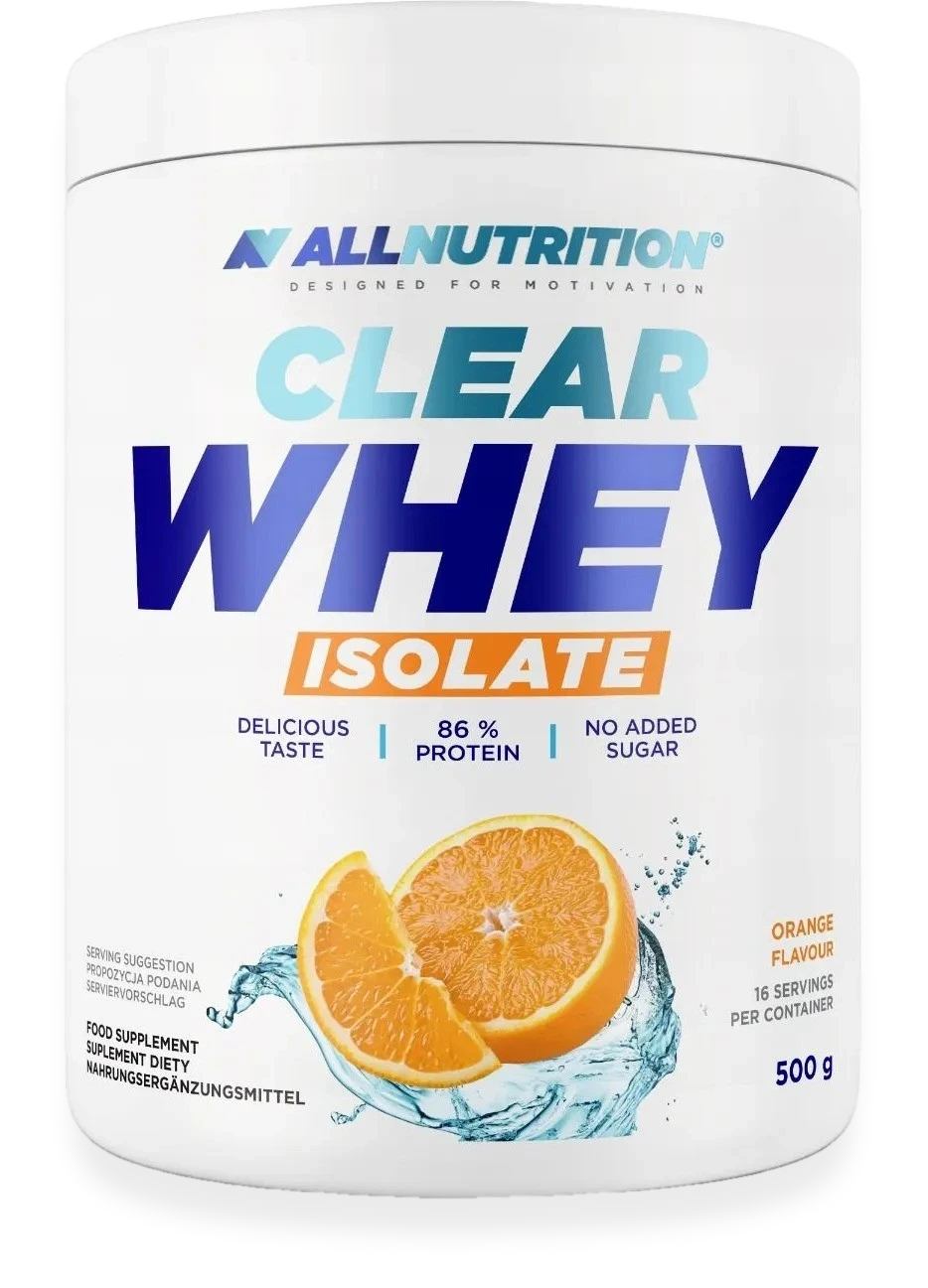 Clear Whey Isolate, Orange - 500 grams