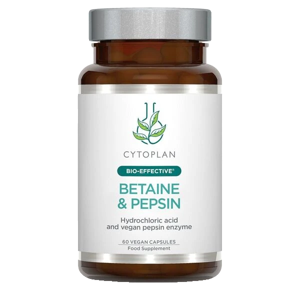 Betaine & Pepsin - 60 vcaps