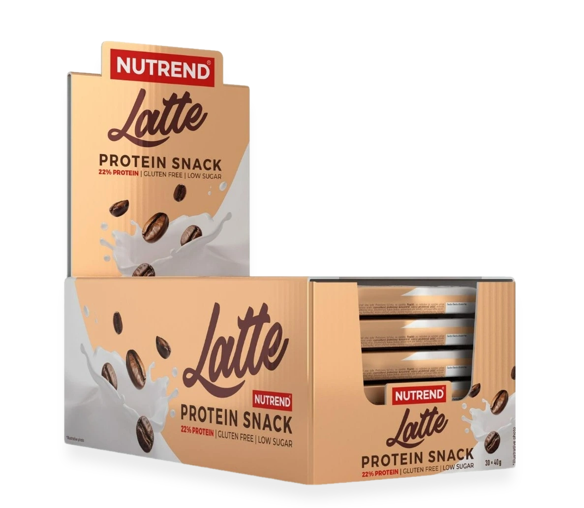 Protein Snack Bar, Chai Latte - 30 x 40g
