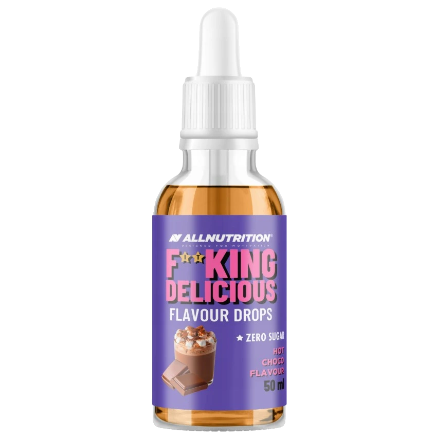 Fitking Delicious Flavour Drops, Hot Choco - 50 ml.