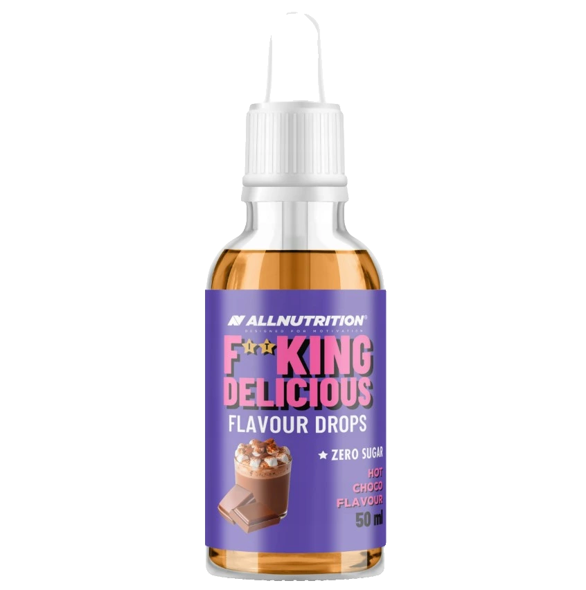 Fitking Delicious Flavour Drops, Hot Choco - 50 ml.