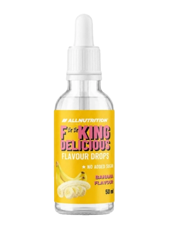 Fitking Delicious Flavour Drops, Banana - 50 ml.