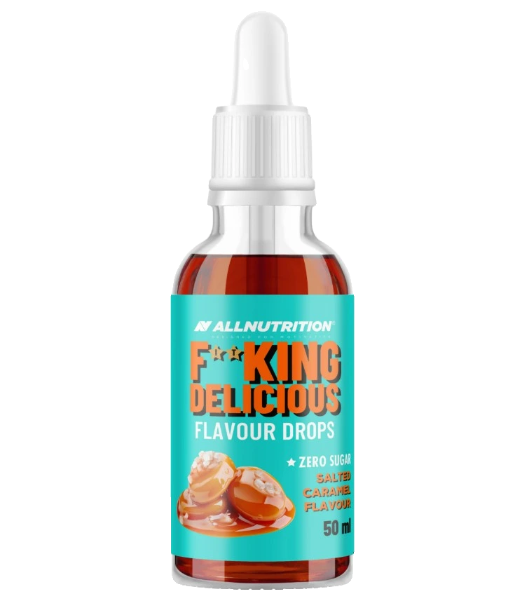 Fitking Delicious Flavour Drops, Salted Caramel - 50 ml.
