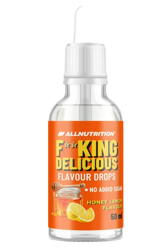 Fitking Delicious Flavour Drops, Honey Lemon - 50 ml.
