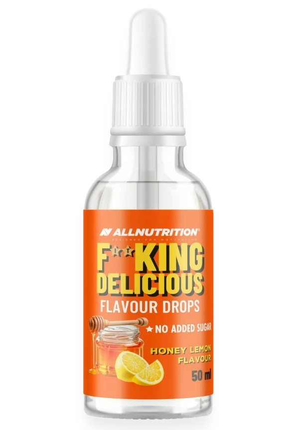 Fitking Delicious Flavour Drops, Honey Lemon - 50 ml.