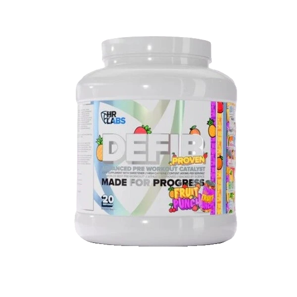 Defib Advanced Pre Workout Catalyst Proven Edition, Fruit Punch - 680 grams