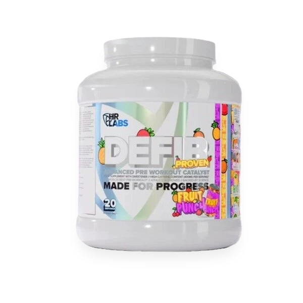 Defib Advanced Pre Workout Catalyst Proven Edition, Fruit Punch - 680 grams