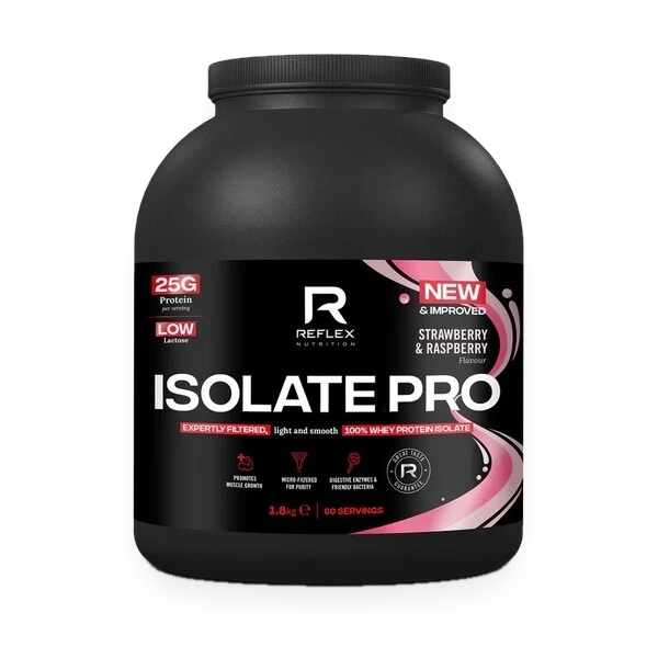 Isolate Pro, Strawberry & Raspberry - 1800 grams