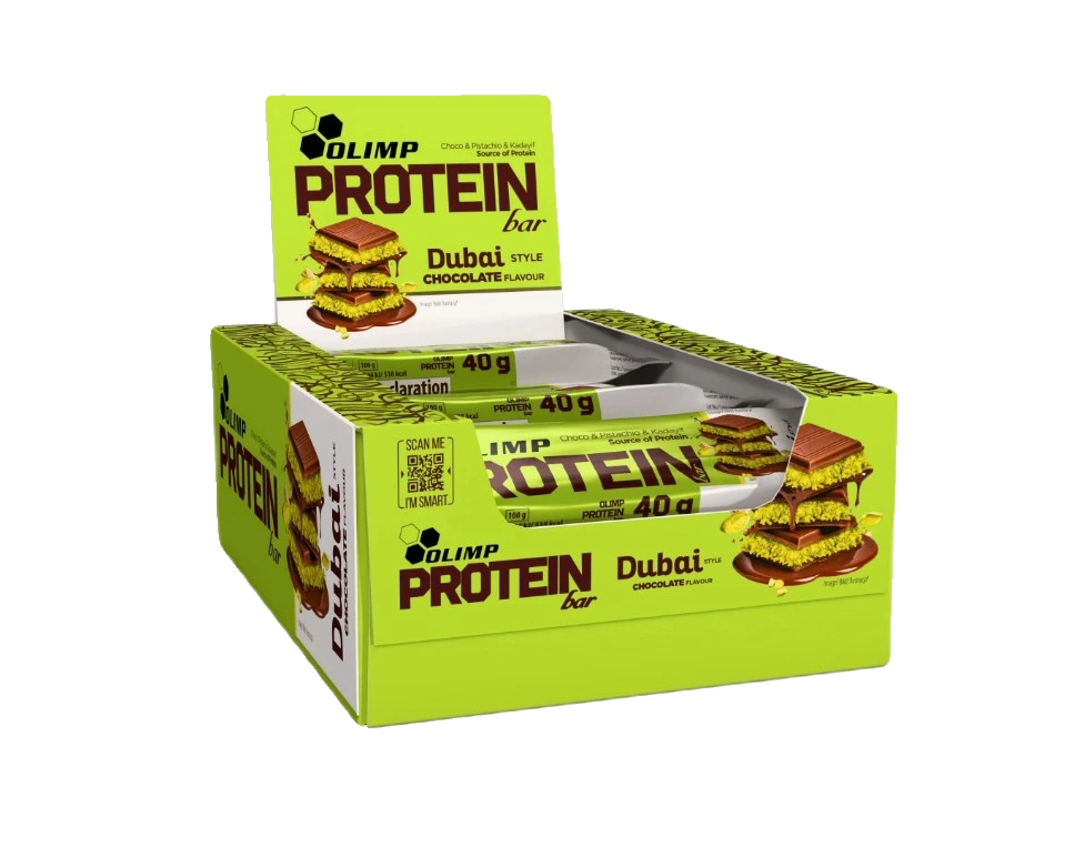 Protein Bar, Dubai Style Chocolate - 25 x 40g