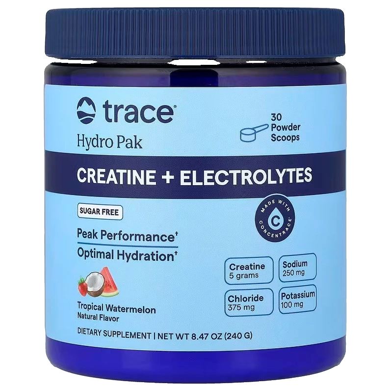 Hydro Pak Creatine + Electrolytes, Tropical Watermelon - 240 grams