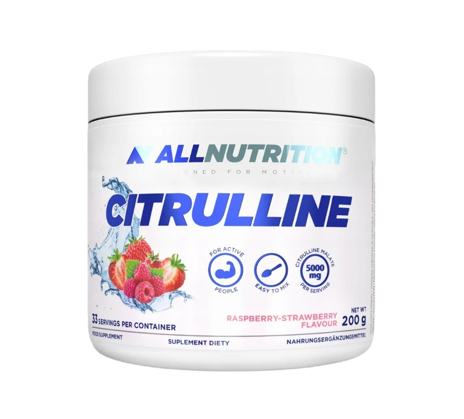 Citrulline, Raspberry-Strawberry - 200 grams