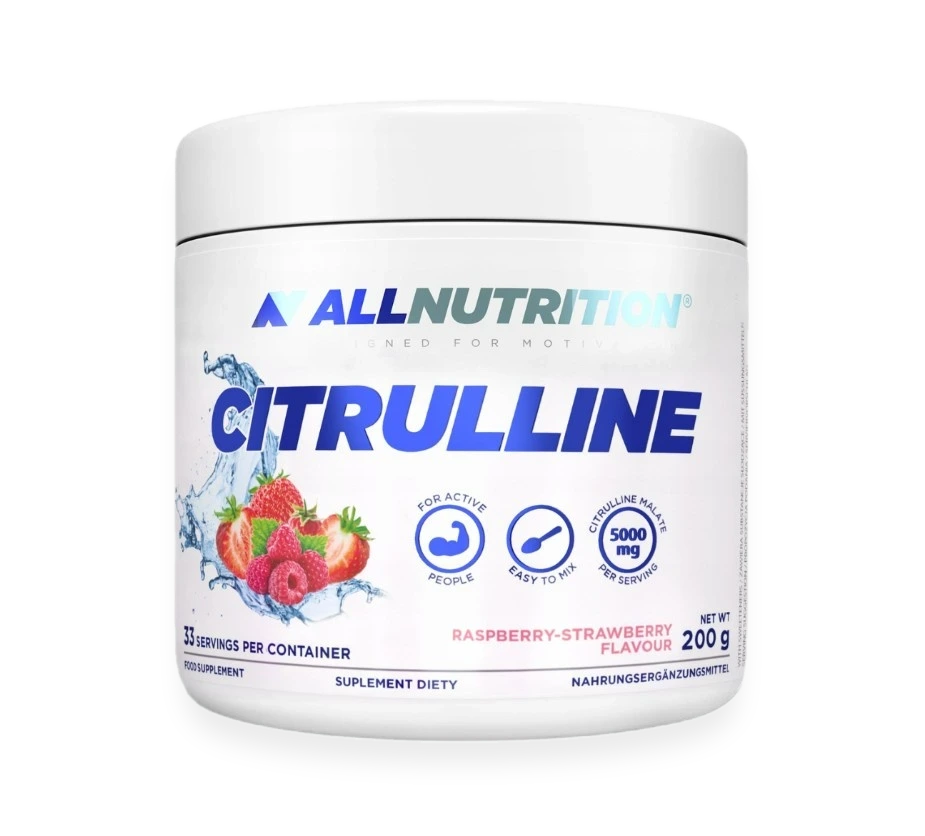 Citrulline, Raspberry-Strawberry - 200 grams