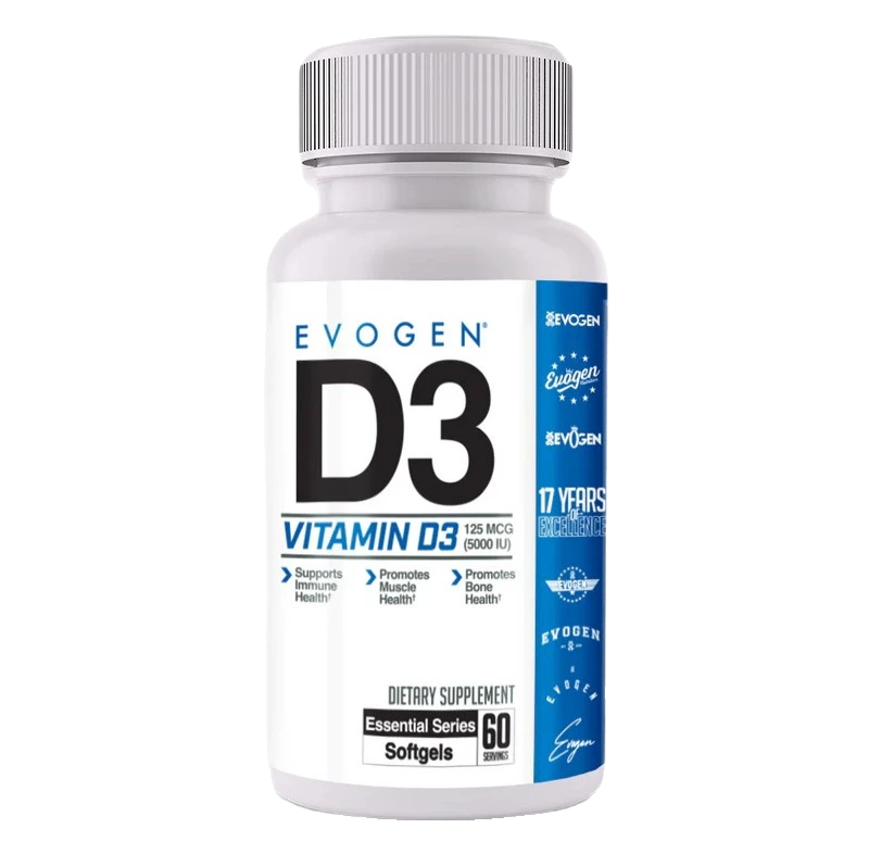 Vitamin D3, 125mcg - 60 softgels