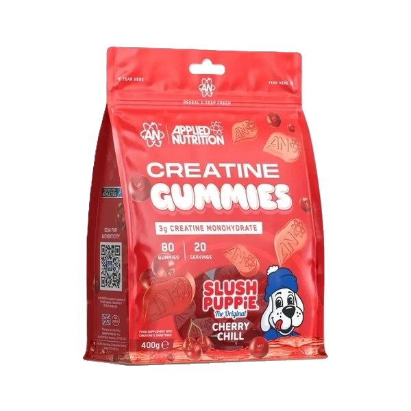 Creatine Gummies, Slush Puppie Cherry Hill - 80 gummies