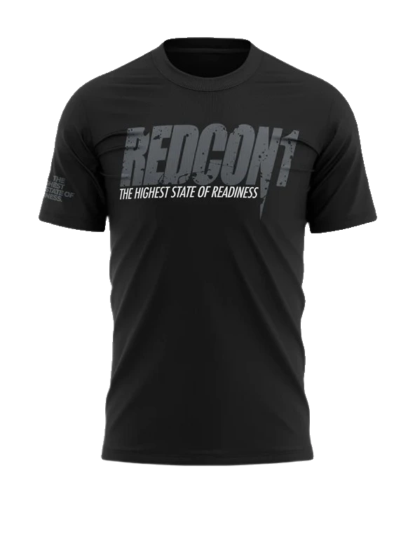 Redcon1 The Highest State Of Readiness OUT OG T-Shirt, Black - XX-Large
