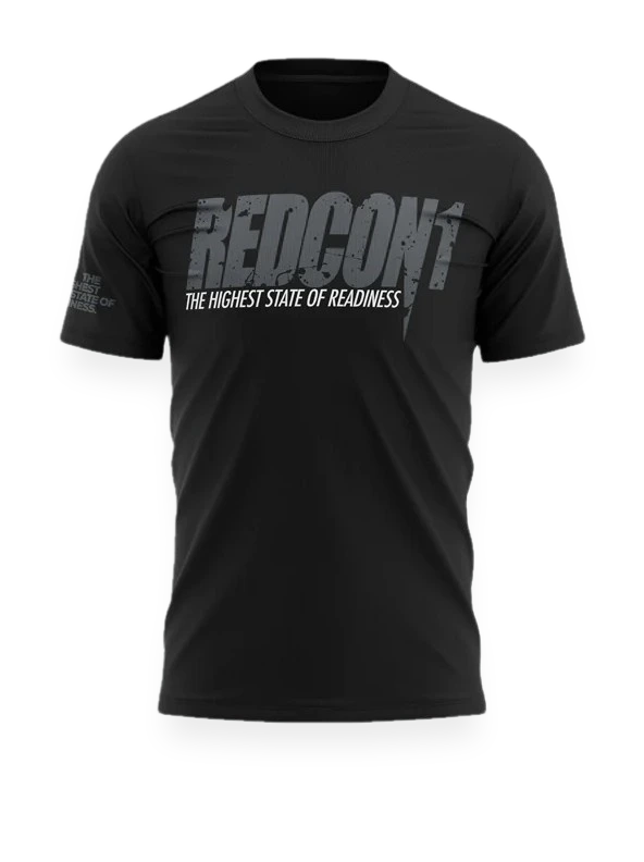 Redcon1 The Highest State Of Readiness OUT OG T-Shirt, Black - XX-Large