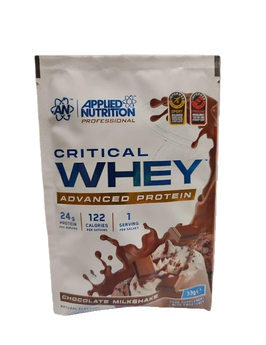 Critical Whey, Chocolate Milkshake - 33 grams (1 serving)