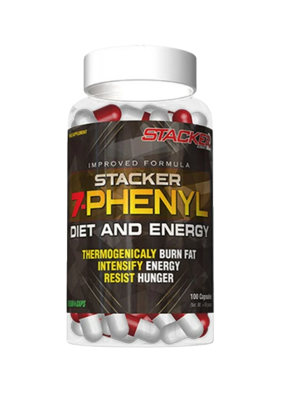 Stacker 2 7-Phenyl Stack - 100 caps (EAN 8717472070531)