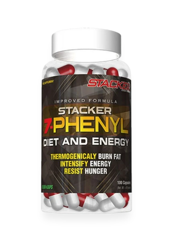 Stacker 2 7-Phenyl Stack - 100 caps (EAN 8717472070531)