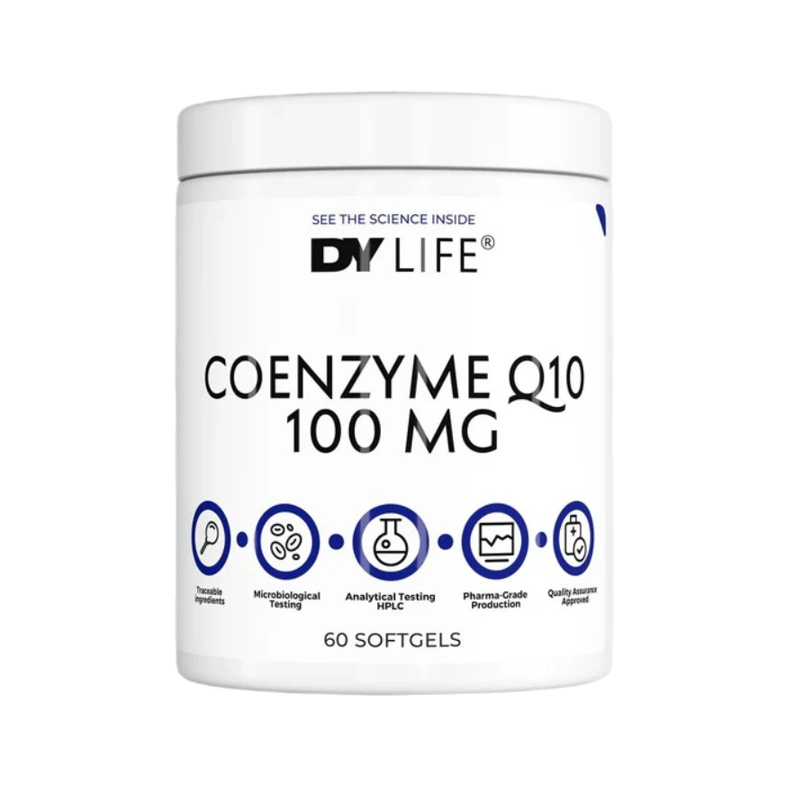 DY LIFE Coenzyme Q10, 100mg - 60 softgels