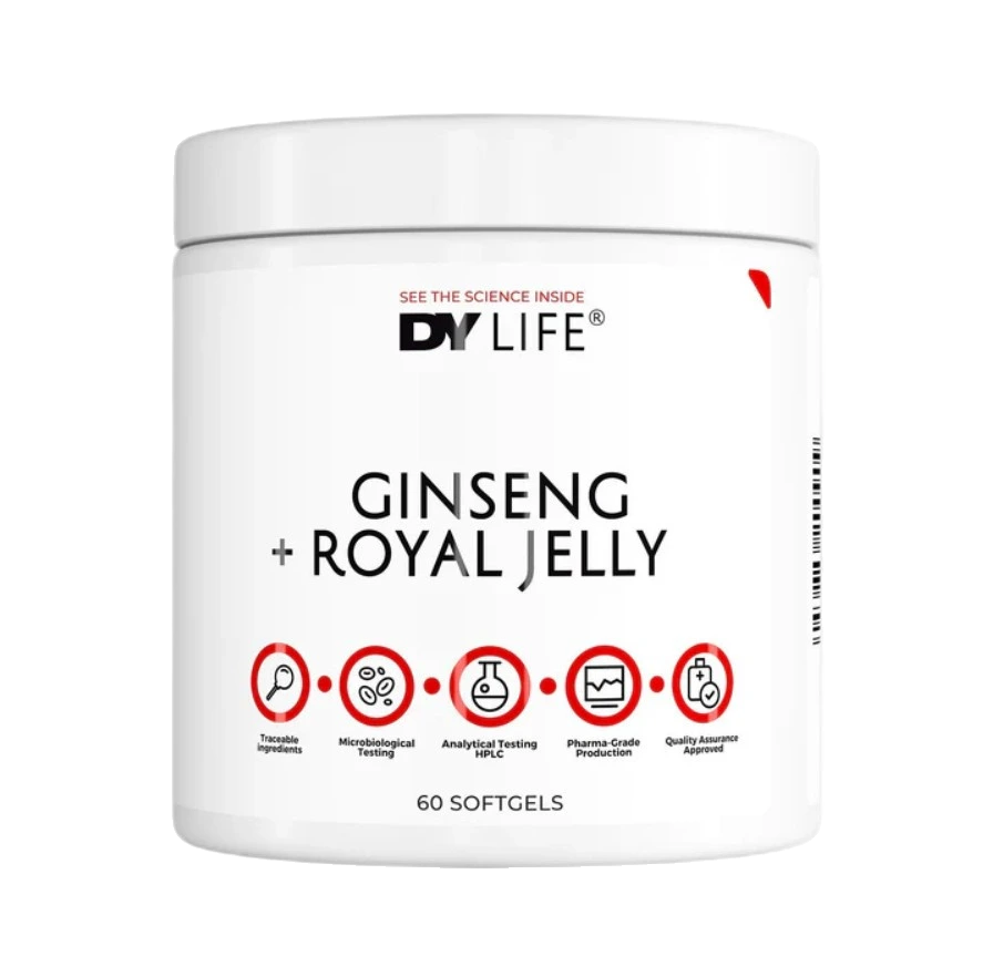 DY LIFE Ginseng + Royal Jelly - 60 softgels