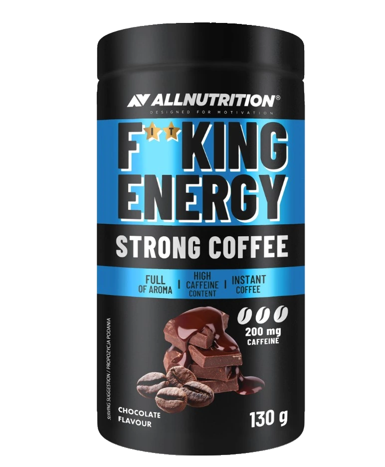 Fitking Energy Coffee, Chocolate - 130 grams