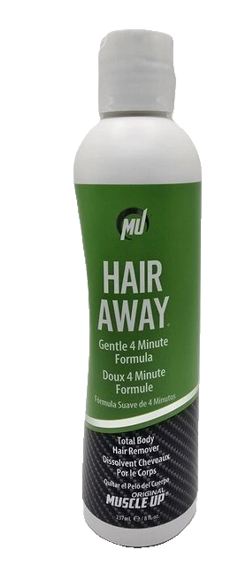 Hair Away, Total Body Hair Remover Cream - 237 ml. (Deformed - Dented Packaging)